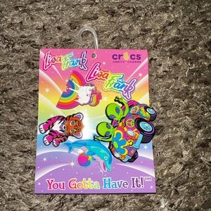 CROCS JIBBITZ Lisa frank *NEW*